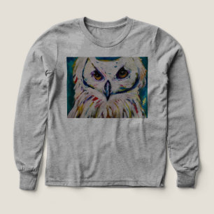 Sudadera de búho blanco