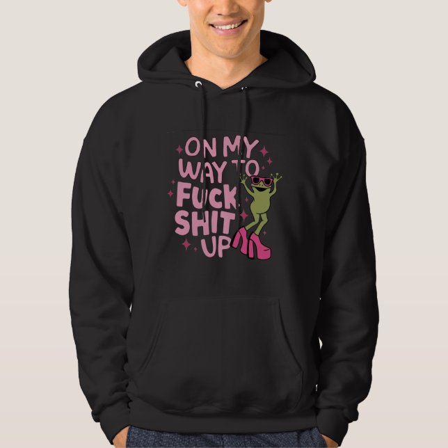 Sudadera De camino al caos (Anverso)