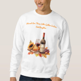 Sudadera de camiseta - Reunión de vino y pan de ot