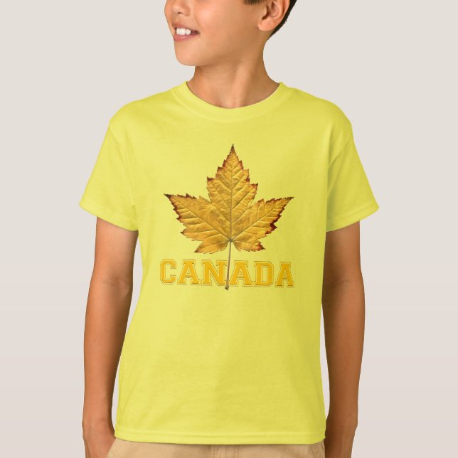 Sudadera de Canadá para niños Camisetas universita (Anverso)