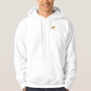 Sudadera de capucha de la bandera de Chipre