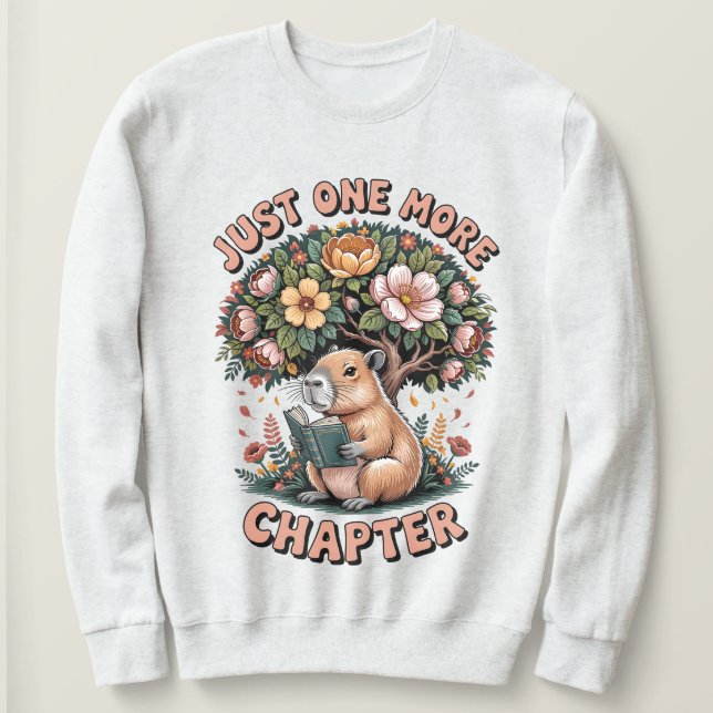 Sudadera de capybara de solo un capítulo más (Anverso del diseño)