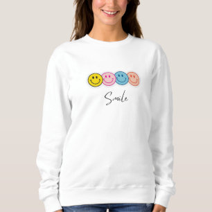 Sudadera de carita feliz