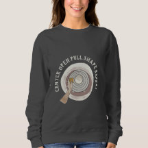 Sudadera de cerámica