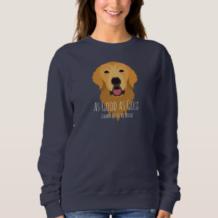 Sudadera de cuello de crema AGaG