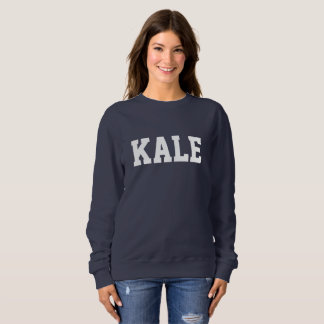 Sudadera de cuello de la tripulación de Kale