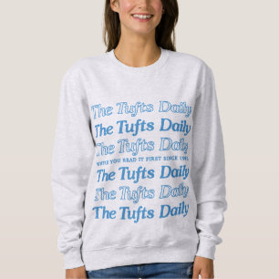 Sudadera de cuello de la tripulación diaria Tufts