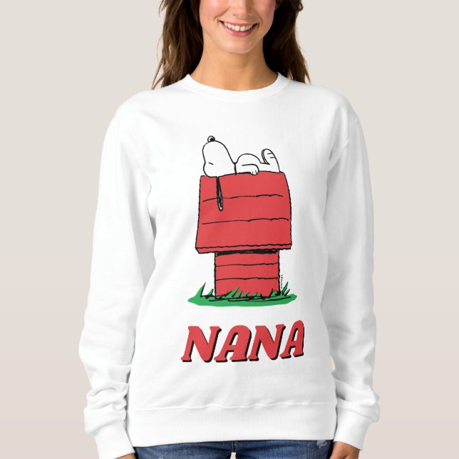 Sudadera de cumpleaños de la casa de perro de Snoo (Anverso)