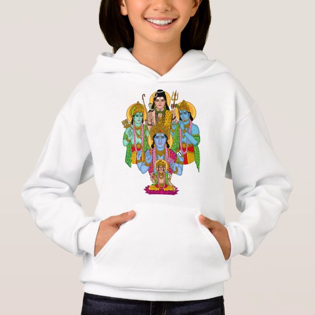 Sudadera de deidades hindúes (Anverso)