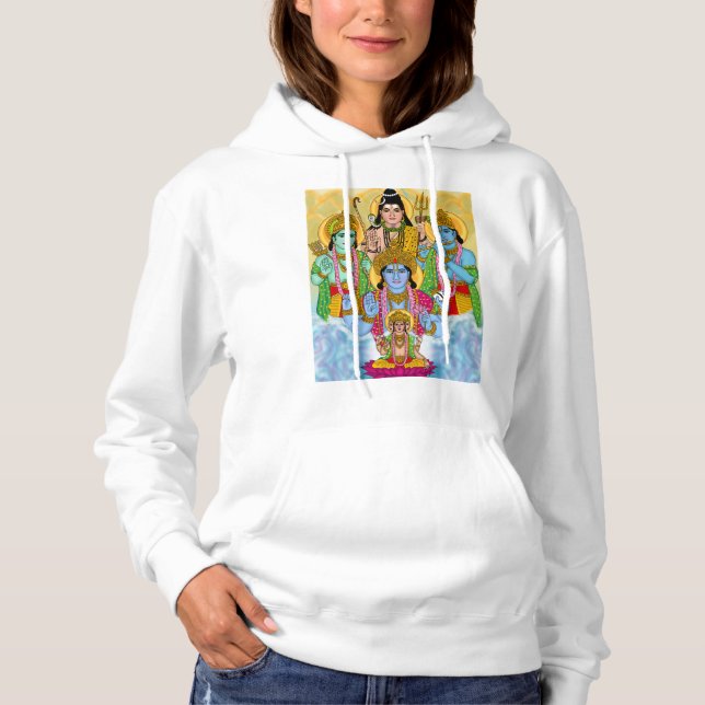Sudadera de deidades hindúes (Anverso)