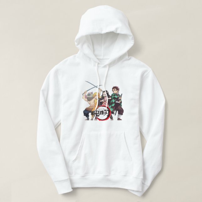 Sudadera de Demon Slayer – Lucha contra los demoni (Diseño del anverso)