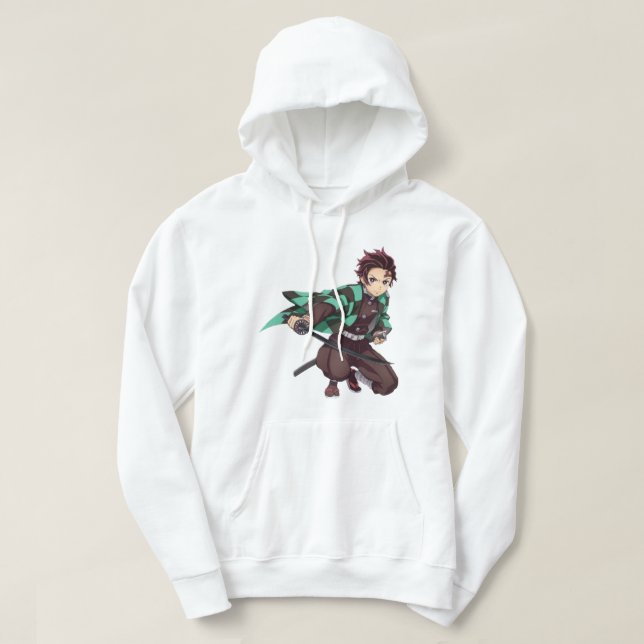 Sudadera de Demon Slayer – Lucha contra los demoni (Diseño del anverso)