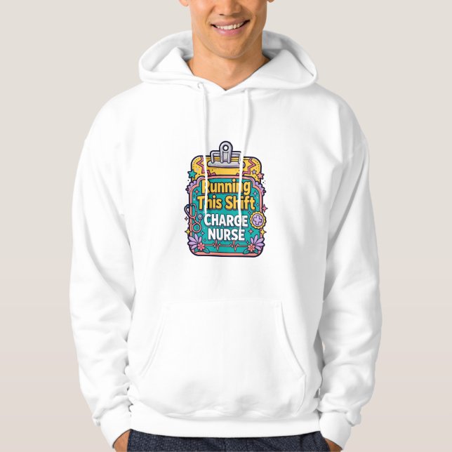 Sudadera de Enfermera a Cargo de Este Turno (Anverso)