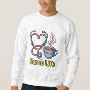 Sudadera de enfermera Scrub Life