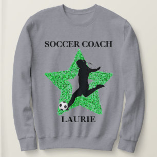 Sudadera de entrenador de fútbol
