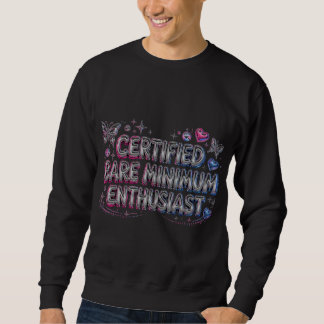 Sudadera de entusiasta certificado del mínimo esfu