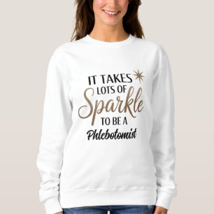 Sudadera de esparkle flebolista - regalo de regalo