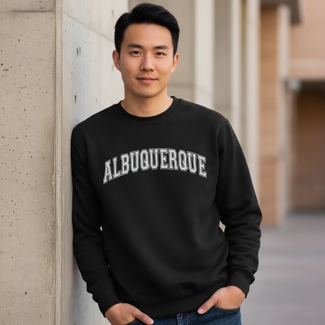 Sudadera de estilo universitario de ALBUQUERQUE Co (Subido por el creador)