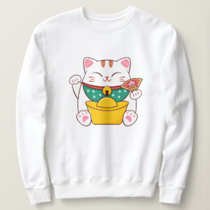 Sudadera de felino lindo