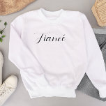 Sudadera De Fianza Para Ella<br><div class="desc">Camisas sudaderas,  Camisas Nurales Personalizadas,  Regalo Boda,  Camiseta de Novia,  Ducha Nupcial,  Camisas sudaderas,  Personalizar con un año,  fecha o nombre.</div>