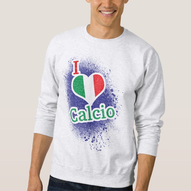 Sudadera de fútbol de Calcio de fútbol de Italia (Anverso)