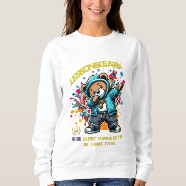 SUDADERA DE FUTURAS LECCIONES DE DABBING FEMENINO  (Anverso)