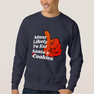 Sudadera de Galletas de Santa - Suéter Divertido d