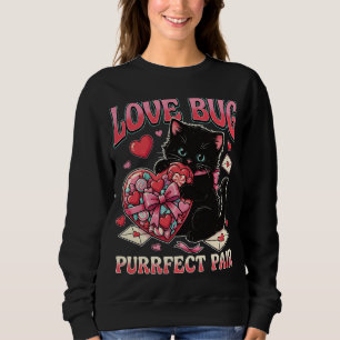 Sudadera de gato Bug de San Valentín – Gato divert