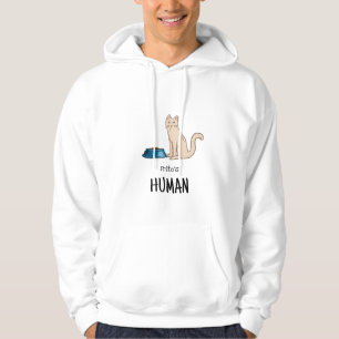 Sudadera de gato persa beige