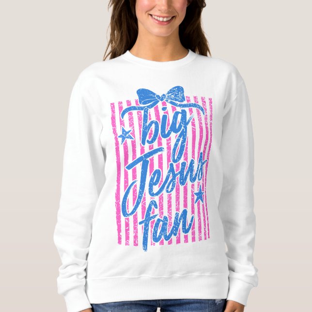 Sudadera de gran fan de Jesús (Anverso)