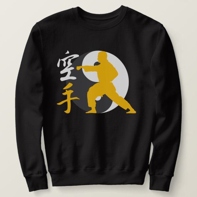 Sudadera de guerrero de karate (Anverso del diseño)