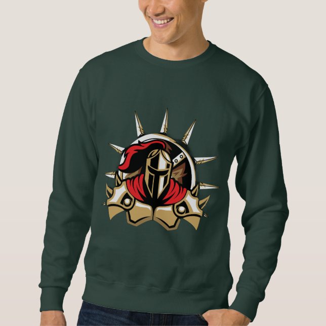 Sudadera de guerrero espartano para hombres (Anverso)