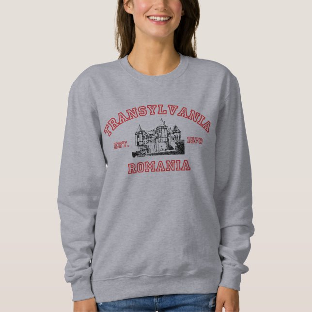 Sudadera de Halloween de la Universidad de Transil (Anverso)