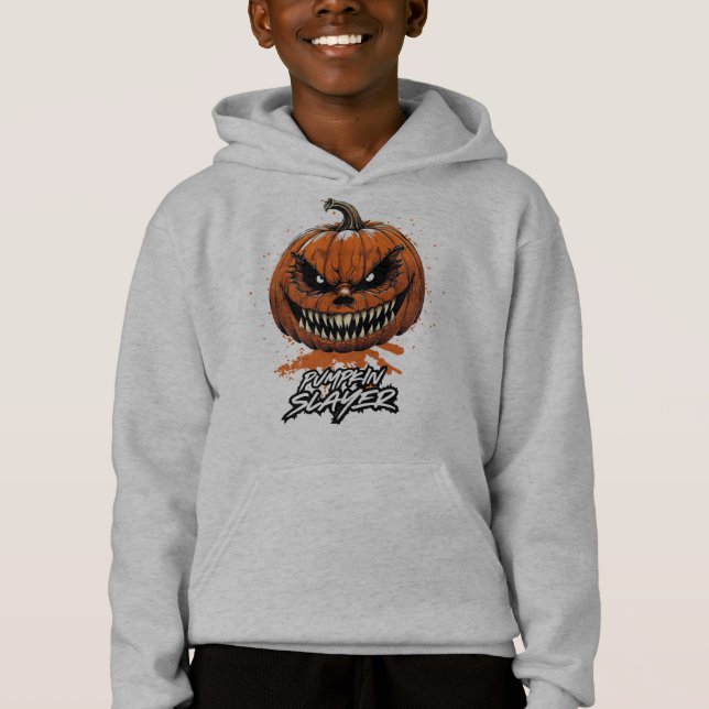 Sudadera de Halloween para Niño Pumpkin Slayer (Anverso)