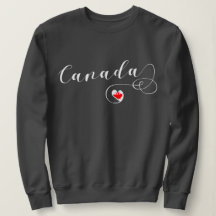 Sudadera de Heart Canada, Bandera Canadiense