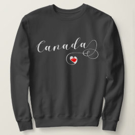 Sudadera de Heart Canada, Bandera Canadiense