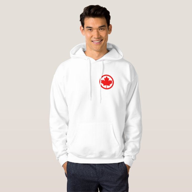 Sudadera de hoja de arce de Canadá (Anverso completo)