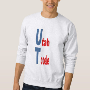 Sudadera de hombre ceniza TURISMO DE UTAH