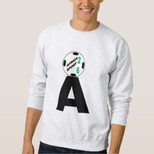 Sudadera de hombre gris ceniza DESIGN AFRICA SPOR