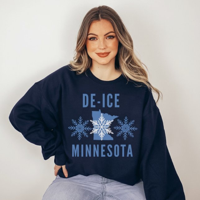 Sudadera De-ICE Minnesota Anti ICE Protest  (Subido por el creador)