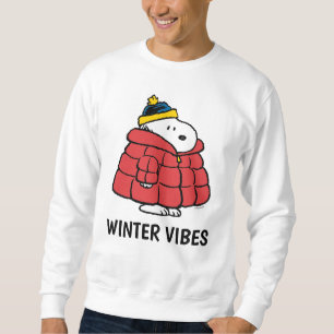Sudadera de invierno de Snoopy con abrigo inflado