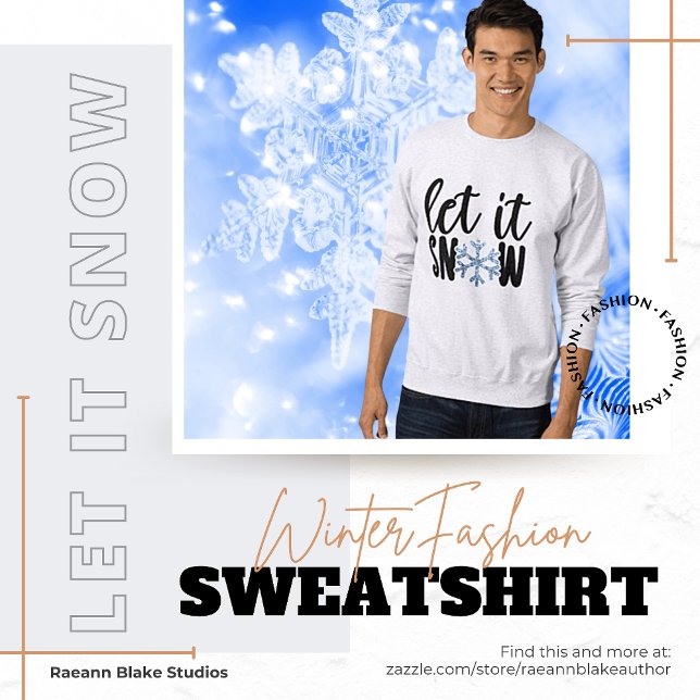 Sudadera de invierno Let It Snow (Subido por el creador)