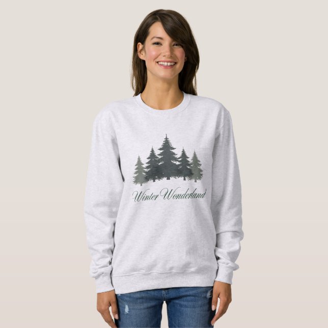 Sudadera de invierno para mujeres (Anverso completo)