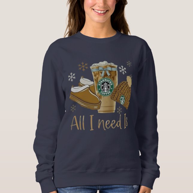 Sudadera De Invierno Para Mujeres Lindo (Anverso)