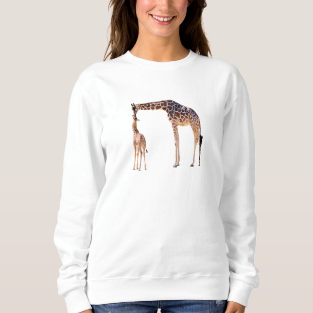 Sudadera de jirafas africanas (Anverso)