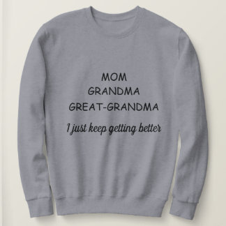 Sudadera de la abuela