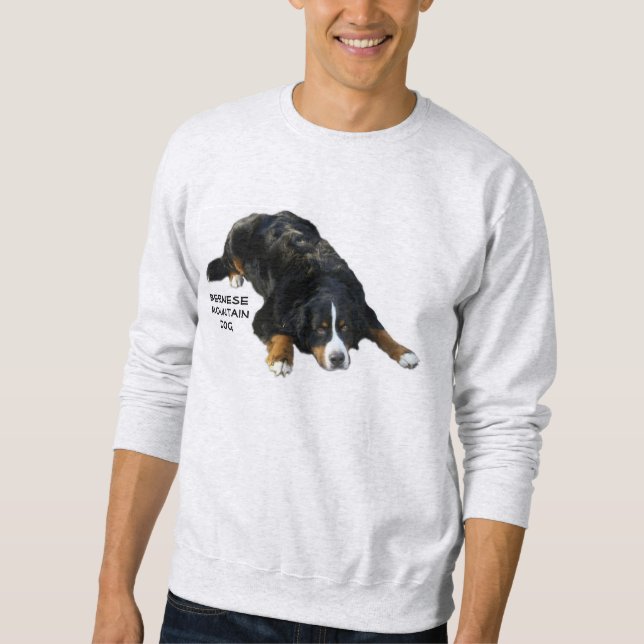 Sudadera de la actitud de la manta del perro de (Anverso)