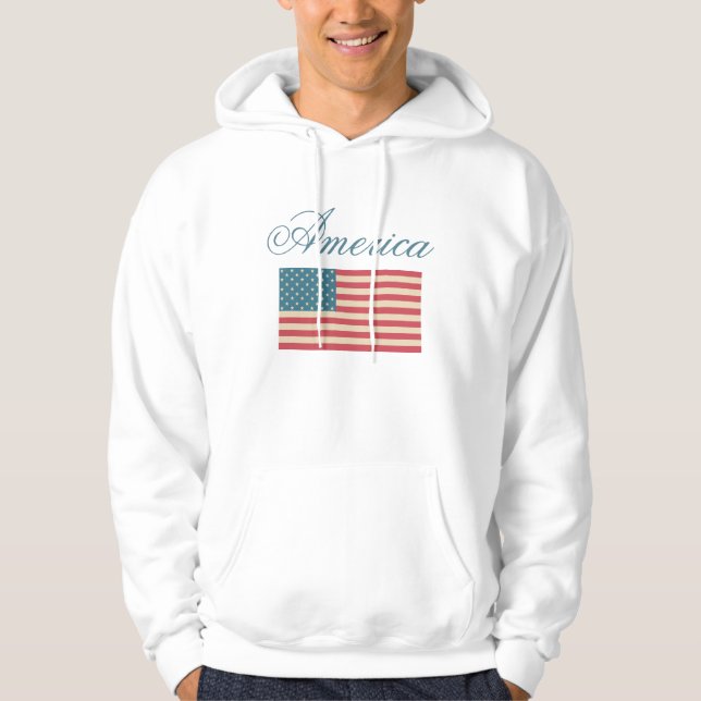 Sudadera de la bandera estadounidense (Anverso)