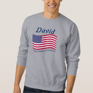 Sudadera de la bandera estadounidense
