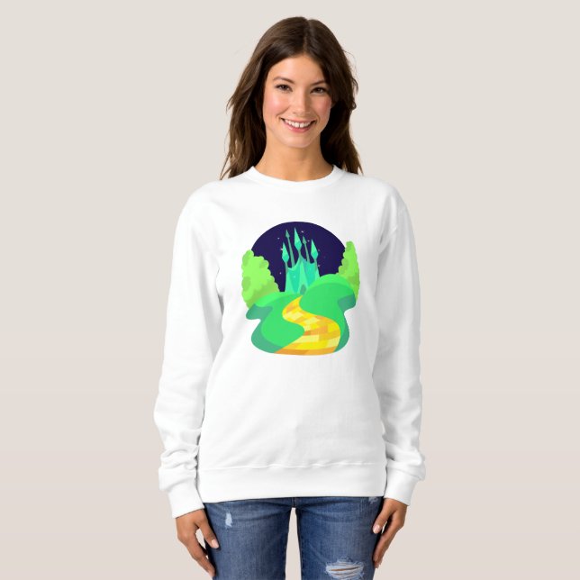 sudadera de la carretera de ladrillo amarillo para (Anverso completo)
